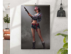 Перекидной календарь PlayerUnknown’s Battlegrounds, PUBG, ПУБГ №14