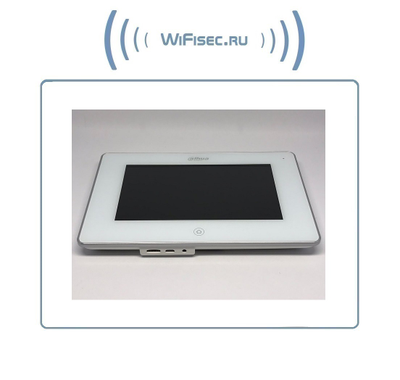 DaHua DHI-VTH5221D/DW Ip видеомонитор 7" WiFi/LAN с сенсорным экраном, для систем видеонаблюдения и видеодомофонии. Имеет встроенный видеорегистратор.