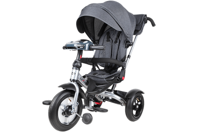 ВЕЛОСИПЕД КОЛЯСКА LUXURY ТРЕХКОЛЕСНЫЙ С РУЧКОЙ