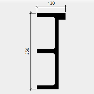 Молдинг 1.51.604 - 350*130*2000мм