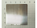 Трафарет BGA для реболлинга чипов универсальный, шаг 1,0мм., P=1.5, A=45x45