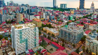 Новый жилой комплекс премиум-класса, расположен в районе Старого города в центре Батуми