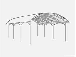 Навес для парковки