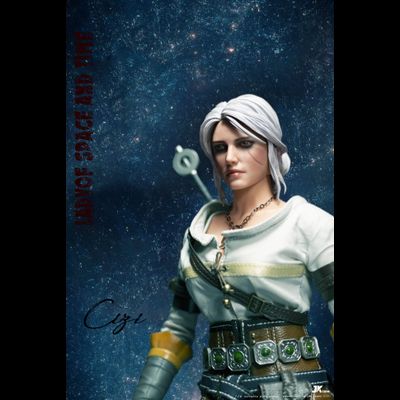 Цири (Цирилла, The Witcher III) - КОЛЛЕКЦИОННАЯ ФИГУРКА 1/6 Lady of space and time Ciri (K-001) - JKTOYS