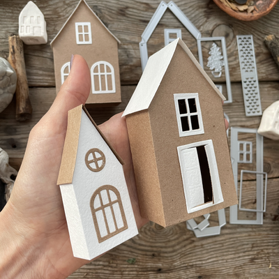 Набор ножей для вырубки "Дверь полуоткрыта"