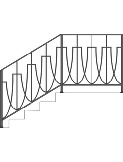 Перила сварные ПС-3