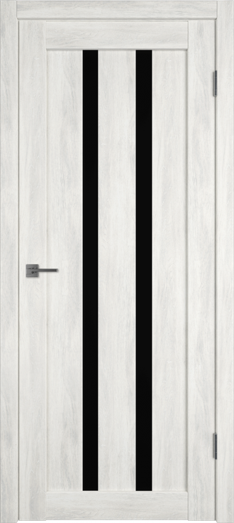 Дверь ПО Atum 2 Nord Vellum Black Gloss