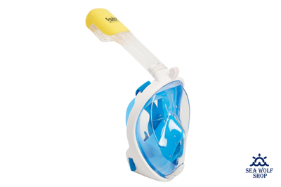 Маска полнолицевая Scuba Brothers Venom Blue с креплен. д/камеры L/XL !promo