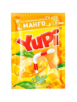 Раств. напиток ЮПИ манго 15гр. 1/24шт*144кор