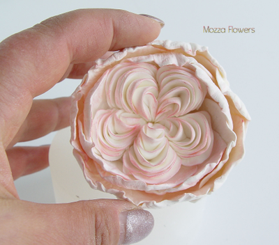 "РОЗА №4. Пионовидная" силиконовая форма