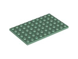 Plate 6 x 10, Sand Green (3033 6528242)
