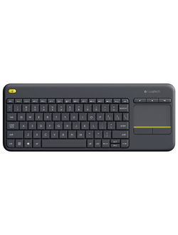 Клавиатура Logitech (920-007147) Wireless Keyboard K400 Plus, черный