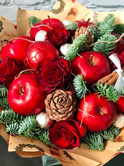 Букет "Зимняя страсть"