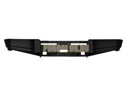 Передний силовой бампер серии Туризм на Chevrolet NIVA 2002-2020 (02.106.01)