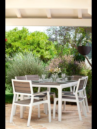 Стул Гармония белый-капучино