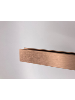 PAS1812 Профиль алюминиевый для 8 мм, 3 м