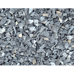 Чёрная мраморная крошка, фракция 3-5 мм