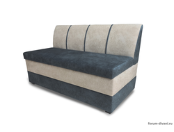 Кухонный ДИВАН "ФОРУМ-8", Серый/Слоновая кость