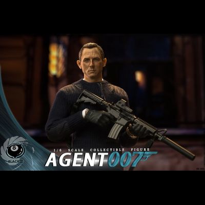Джеймс Бонд (Дэниел Крейг, "Не время умирать") - КОЛЛЕКЦИОННАЯ ФИГУРКА 1/6 Agent 007 (BK-003) - BLACK 8 STUDIO