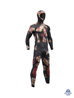 Гидрокостюм неопрен 5мм C4 Carbon Rock р. 4/L-52