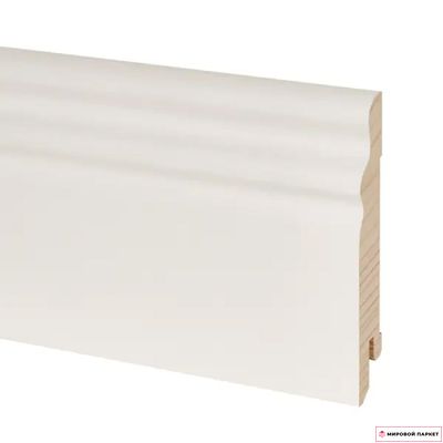 Плинтус Pedross SEG100 Белый гладкий