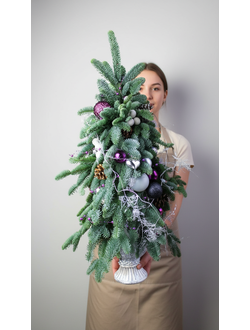 Новогодняя ёлка декор №1110