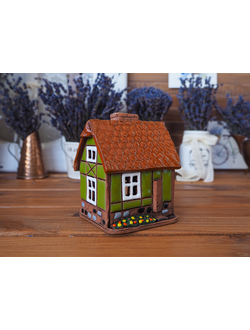 аромалампа домик