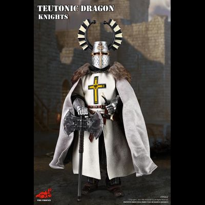 Рыцарь тевтонского ордена - Коллекционная ФИГУРКА 1/6 TEUTONIC DRAGON KNIGHT (FP002) - FIRE PHOENIX