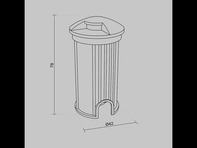 Встраиваемый светильник Flash, O044DL-L1S3K