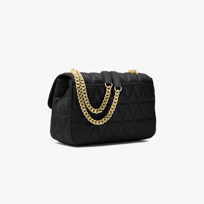 СУМКА MICHAEL KORS SLOAN EDITOR QUILTED-LEATHER цвет черный