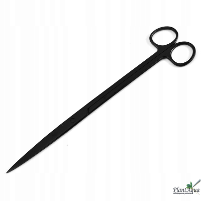 SwetAqua Black Scissors NK 250 - Ножницы металлические прямые, 25 см, черные