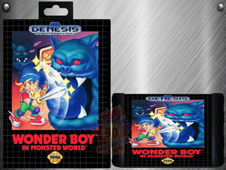 Wonder Boy in Monst World, Игра для Сега (Sega Game) GEN