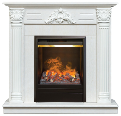 Электрокамин Stefania WT с очагом 3D Olympic