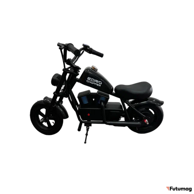 Детский электромотоцикл eDro Chopper Черный