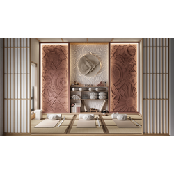 Панно гипсовое KASSIOPEA артикул SPN8