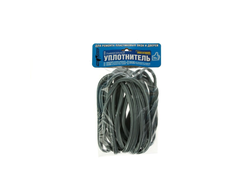 Уплотнитель универсальный для пластиковых окон 10м серый    [40058]