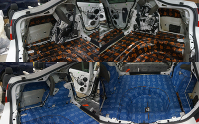 Шумоизоляция Skoda Octavia / Шкода Октавия