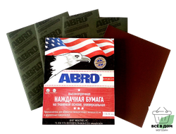 Бумага наждачная на тканевой основе №120 (ABRO)