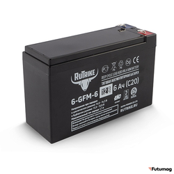 Тяговый аккумулятор RuTrike 6-GFM-6 (12V6A/H C20)