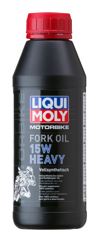 Масло для вилок и амортизаторов 15W (синтетическое) Liqui Moly Motorbike Fork Oil 15W Heavy - 0,5 Л (1524/7558)
