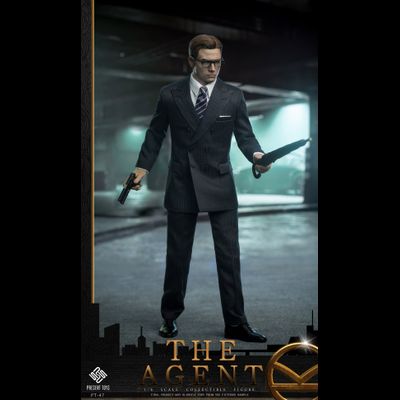 Гэри "Эггси" Анвин (Kingsman: Секретная служба) - Коллекционная ФИГУРКА 1/6 The Agent (PT-sp47) - PRESENT TOYS