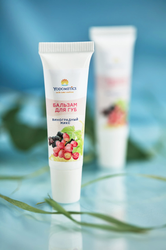 Бальзам для губ "Виноградный микс", 12мл (Yodometics)