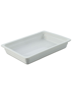 Гастроёмкость фарфоровая 2/3-65, цвет белый