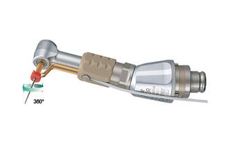 MPAS-F16R - головка с редукцией Endo-mate TC2, соединение для апекслокатора, для инструментов из никель-титана с коротким хвостовиком, миниатюрная головка, кнопочный зажим инструмента