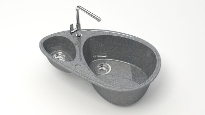 Мойка ЭММА Z13 Granit  MARRBAXX (в комплекте: фреза, сифон и герметик)