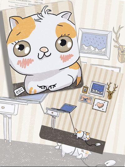 Тетради Милые коты Sweet cat's - 24 листа