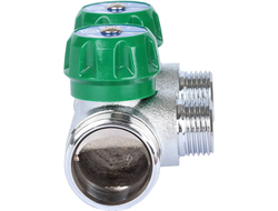 Коллектор регулирующий STOUT 1", 2 отвода 1/2" плоское уплотнение (Арт. SMB-6849-011202)