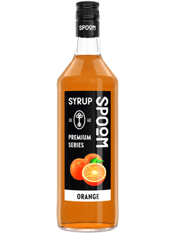 Сироп Spoom Апельсин, 1 л (для коктейлей, лимонадов и десертов)