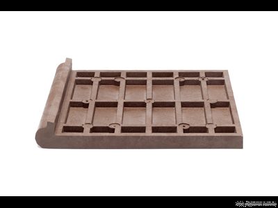 Ступень фронтальная WEECO Флоренция Шоколад