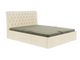 Кровать Прима 1,6 с подъемным механизмом 2170 x 1040 x 1700, белый, бежевый, коричневый